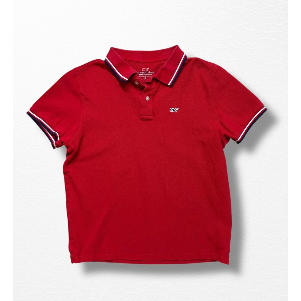 Vineyard Vines Kids’ Heritage Piqué Polo Shirt, Size 12/14